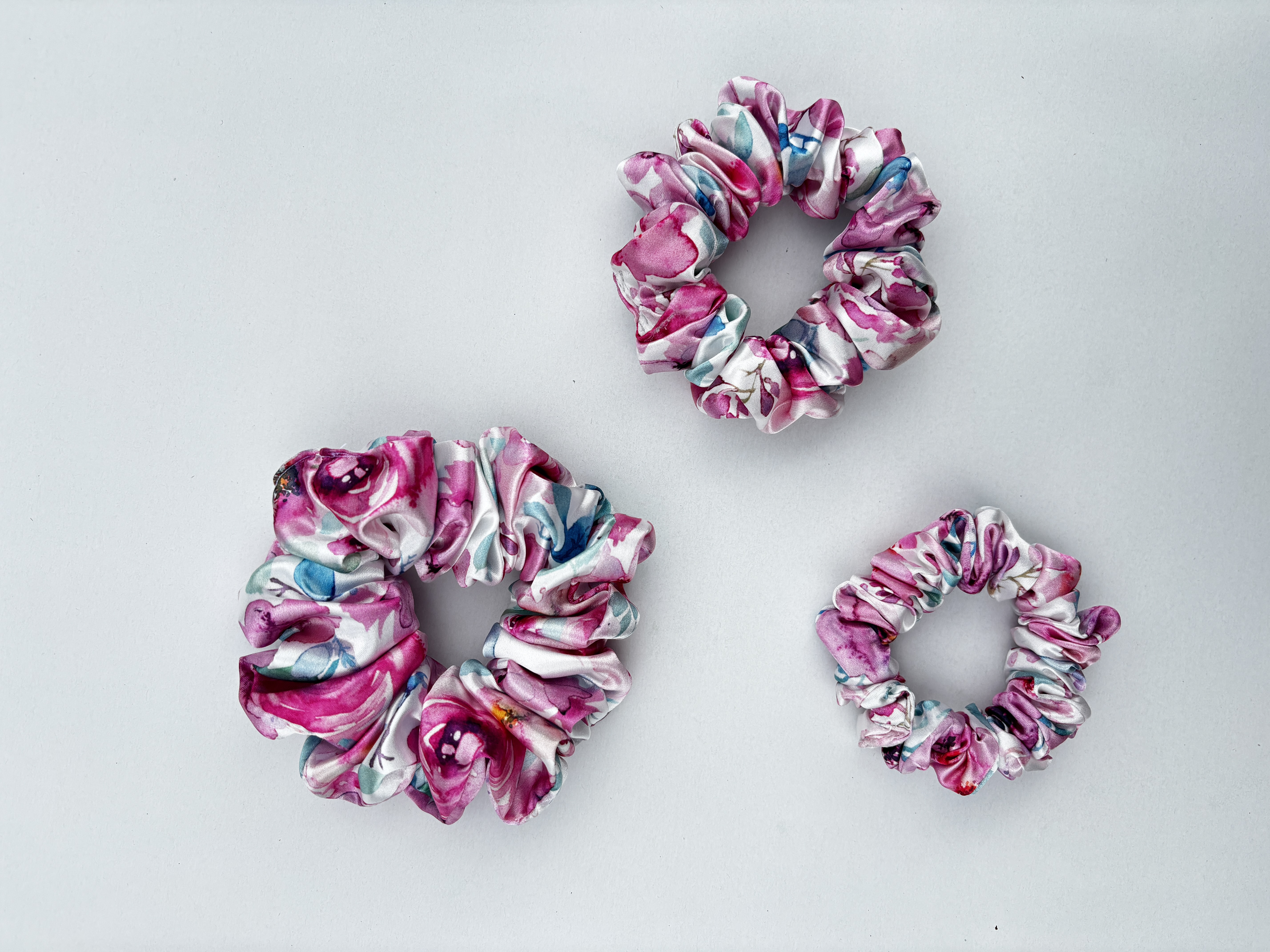 Gumička růžové květy